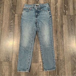 Womens MADEWELL The Perfect Vintage Denim Jeans Light Wash 25 Petite